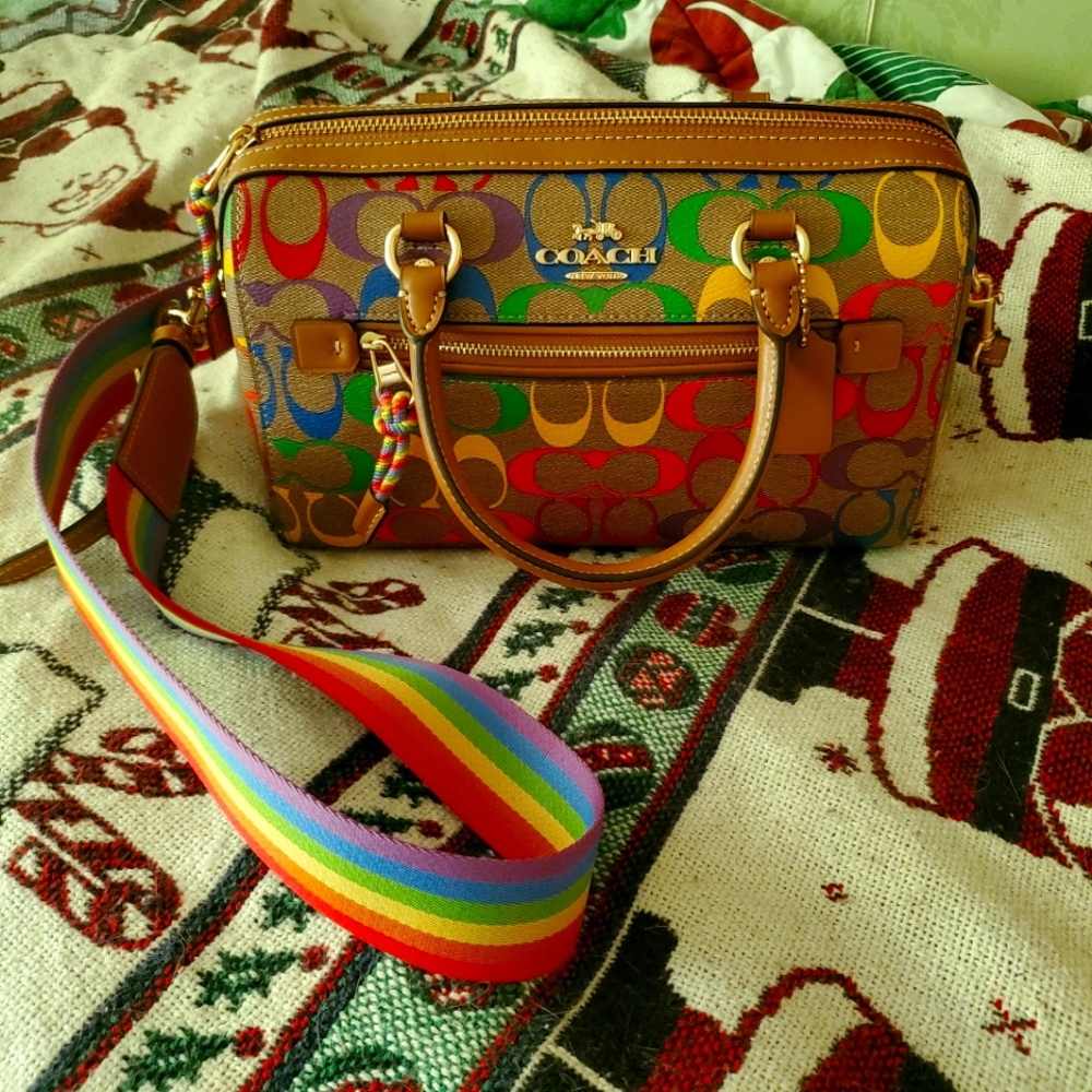 Coach gay pride purse